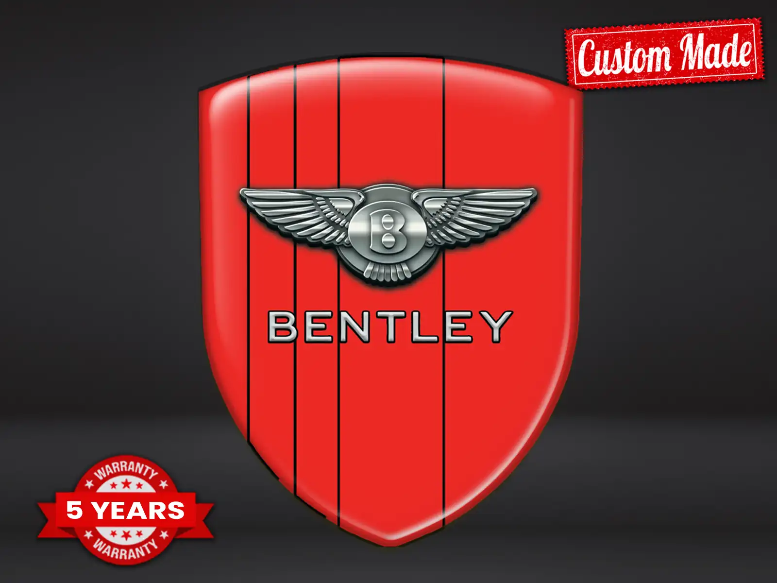 Bentley Autocollants Logo Affaires Résistants Perso Pro
